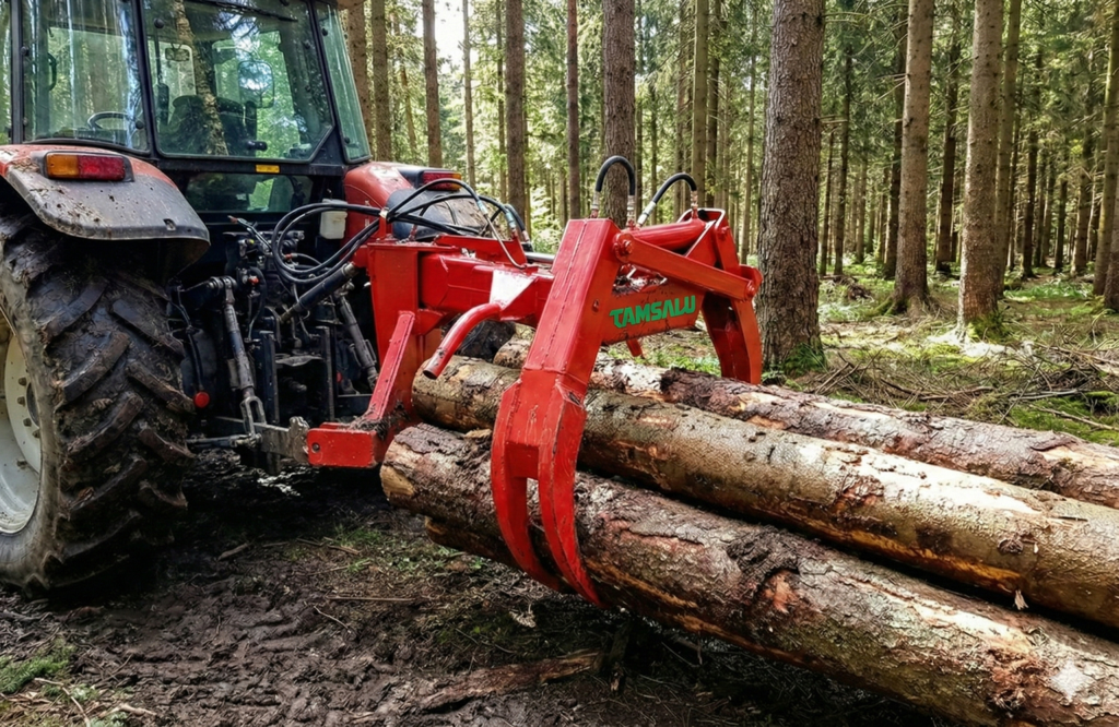 Palgihaarats, forest grapple