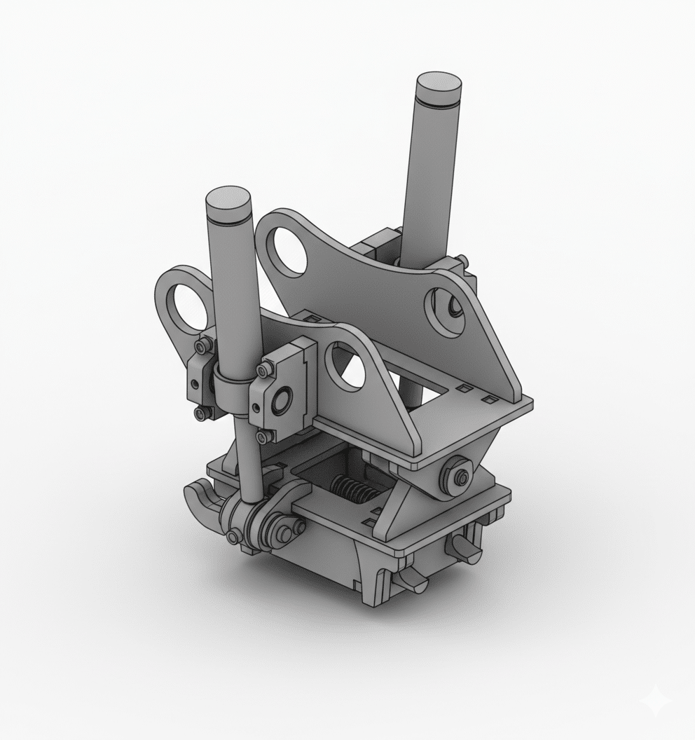 S60HK Tilt Quick Coupling, Hydraulic