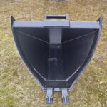 U-profile bucket forest ditch bucket with fangs