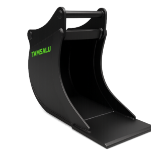Excavator bucket, narrow, HD, 120 l, with S45 attachment